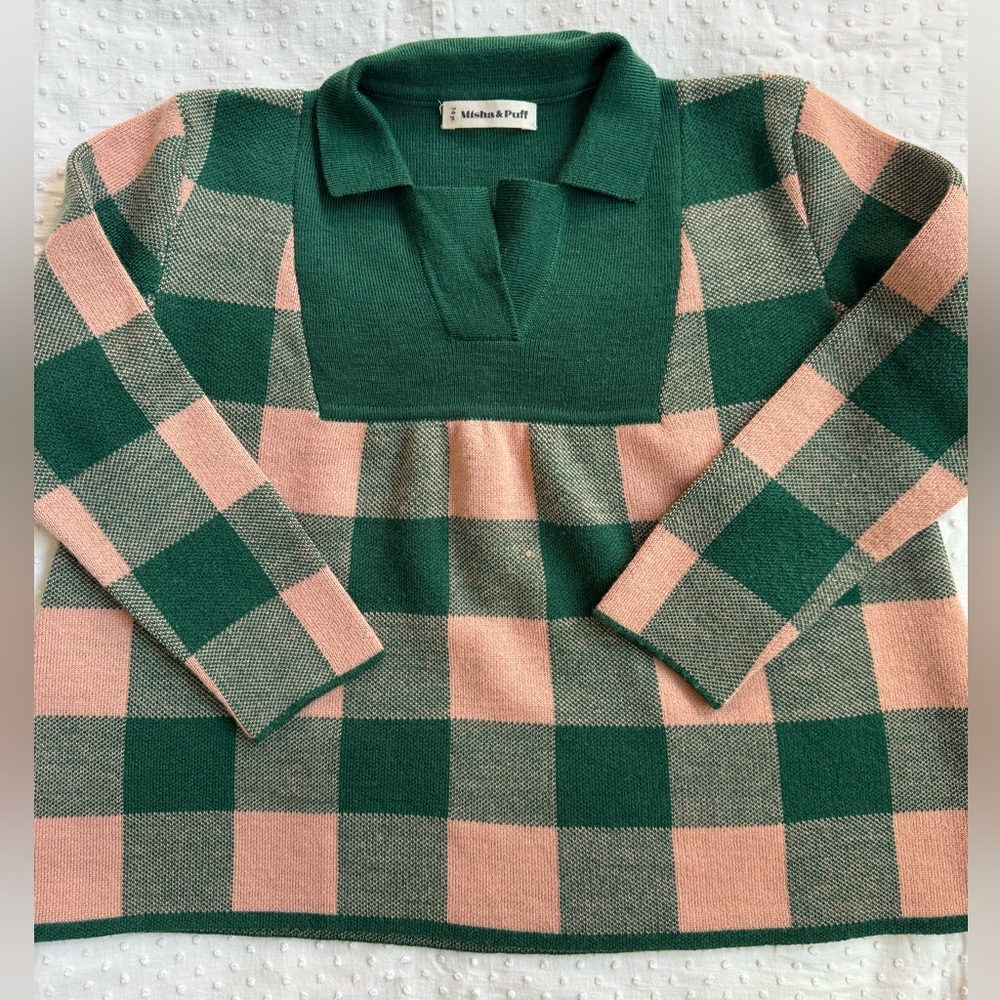 Misha and Puff wool swing sweater